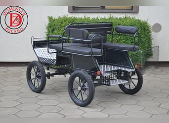 pony wagonette spurbreite 120 cm, inkl 2 spänner deichsel, 4 x scheibenbremsen typ 104 a