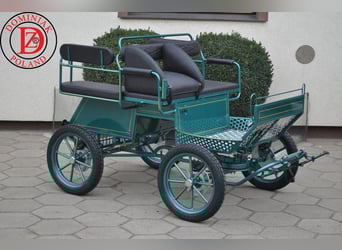 pony wagonette spurbreite 120 cm, inkl 2 spänner deichsel, 4 x scheibenbremsen typ 104 a