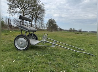 Prachtige conditie geheel gegalvaniseerde sulky.