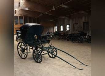 Eleganter Parkwagen Kutsche Baumann Lederpolsterung Zürich