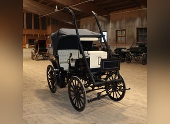 Mylord Kutsche Ein/Zweispänner Scheibenbremsen Trittbrett Schwarz