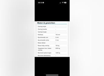 Goed onderhouden 2paards trailer elk jaar apk en onderhoudscontrole gehad ! 