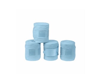 Eskadron Reflexx Bandagen Fleece hellblau Größe Full. 