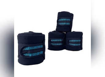 Fleecebandagen "Athene" nagelneu blau