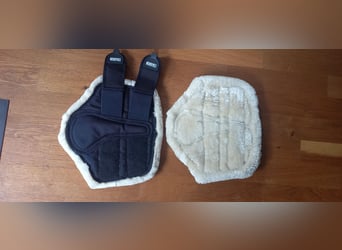 Eskadron Gamaschen Fauxfur S Navy
