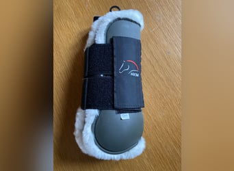 Gamasche mit Lammfellimitat