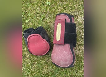 Gamaschen und Streichkappen bordeaux WB