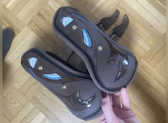 Veredus gamaschen braun vorne und hinten neu