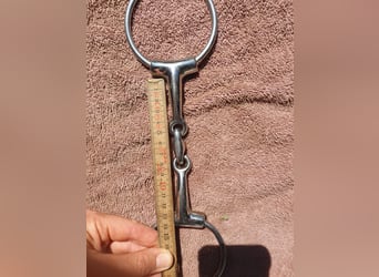 Doppel gebrochene Trense mit beweglichen Ringen