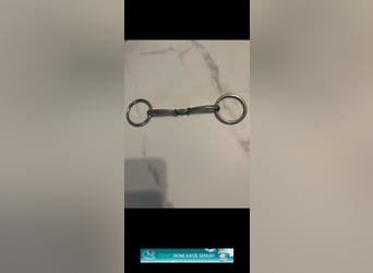 HS Sprenger SATINOX doppelt gebrochen Unterlegtrense 14,5cm