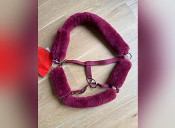 Mattes Lammfell Halfter WB Bordeaux - NEU