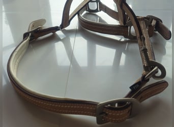 Waldhausen Lederhalfter X-Line crystal braun-gold neu