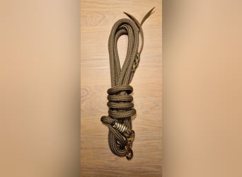 Set Bodenarbeitsseil Knotenhalfter 3,70m WB Olive NEU Equidreams Set Bodenarbeitsseil Knotenhalfter 3,70m WB Olive NEU Equidreams