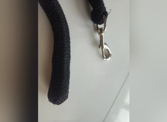 Jumbo Führstrick extra stabil aus Baumwolle, schwarz