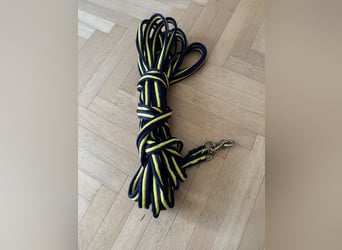 Doppellonge blau gelb 