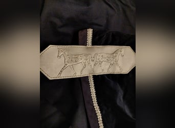 Marta Morgan Equestrian Equipment,  Abschwitzdecke, Decke aus Samt, mit Swarovski Steinen, Größe L