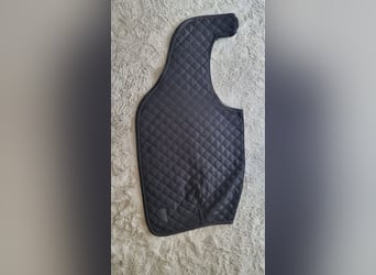 Kentucky Ausreitdecke schwarz 160g Gr. L Kaninchenfell