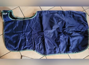 blaue gefütterte BUCAS Smartex Riding Nierendecke / Ausreitdecke