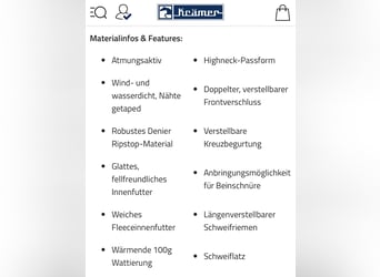 Winterdecke Highneck 125cm