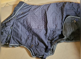 dunkelblaue Stalldecke - Größe 145 cm - Stable 400 - NEU/OVP