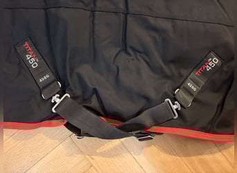 Wasserdichte Winterdecke 450g, Titan von Premier Equine, 6'3 (135-140 cm Rückenlänge)