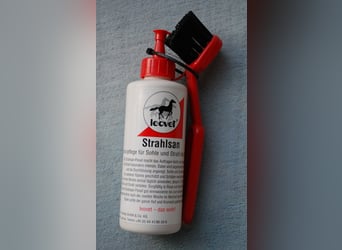 Leovet Strahlsan mit Bürstchen - Huf-Pflege für Sohle und Strahl bei Strahlfäule