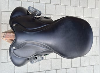 Amerigo Vega Deluxe Dressursattel, 2024, schwarz, 17.5 Zoll