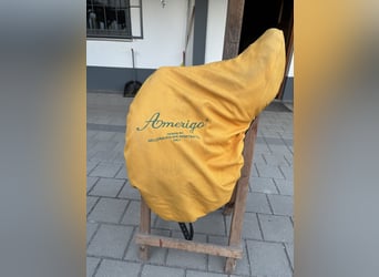 Amerigo Vega Deluxe Dressursattel, 2024, schwarz, 17.5 Zoll
