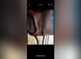 Dressursattel Leonardo Prestige 33 kw 17 Zoll braun