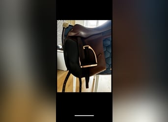 Dressursattel Leonardo Prestige 33 kw 17 Zoll braun