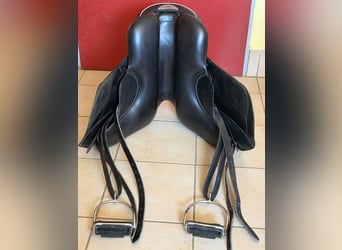 Hilbar Exklusiv De Luxe Anatomic Sattel, 17,5 Zoll