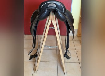 Hilbar Exklusiv De Luxe Anatomic Sattel, 17,5 Zoll