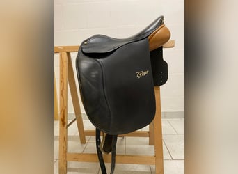 Sattel 17,5 Zoll schwarz cognac aus 1. Hand Stigur Maxhors