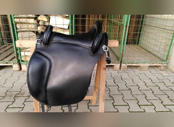 Hidalgo Lederbaum Vienna spanischer Sattel 33 cm schwarz
