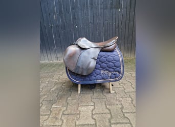 Höpfner springsattel 17 zoll mittlere kammer braun