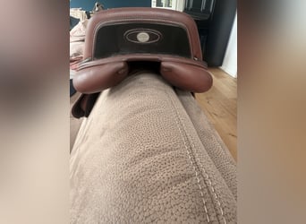 Ikonic Elite Springsattel neu Kammer M Sitz 17 braun