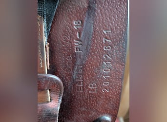 Ionic Springsattel 18 mit sehr weichem Leder in einem tollen Farbton