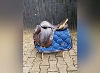 Prestige Venezia springsattel 17 zoll 32 er kammer braun 