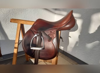 Springsattel braun von JH Reitsport