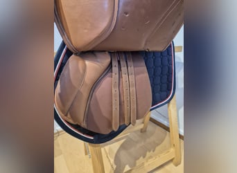 Super bequemer Springsattel in wunderschöner Cognac-Farbe!