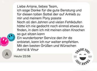 ❤️ Island & Freizeitsättel von Jeremy Rudge – Probeversand –  Für breite kurze Pferde