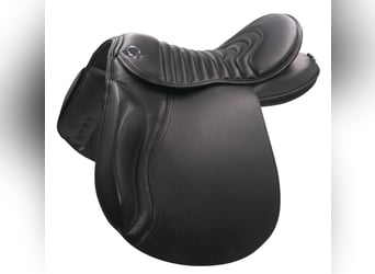Kaltblutsattel 18 Zoll Wanderreitsattel mit weichem Rippsitz AMKA extra breit 36-42 Zoll
