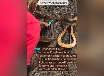 Schluss mit Rutschen! Sattel-Set für Isländer Haflinger Tinker Welsh COB und kurze breite Ponys