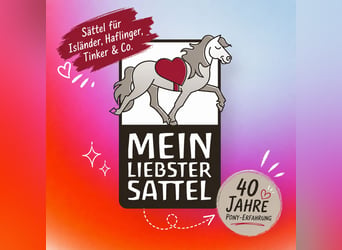 Schluss mit Rutschen! Sattel-Set für Isländer Haflinger Tinker Welsh COB und kurze breite Ponys