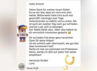 Schluss mit Rutschen! Sattel-Set für Isländer Haflinger Tinker Welsh COB und kurze breite Ponys