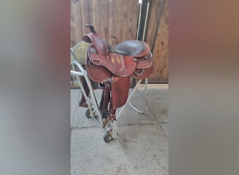 Continental Equiflex 74 Full Quarter Westernsattel 16" Castano 