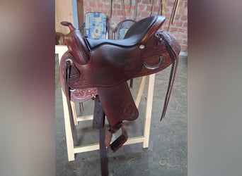 Freemax Westernsattel Round cow cognac