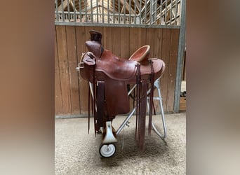 Original Cowboy Old School Westernsattel von 4H zu verkaufen
