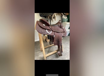 Stegmann Westernsattel 6 1/4 mit Silber Conchos