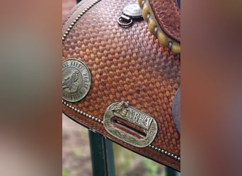 Tex Tan Westernsattel, Barrel-Racer, Full Quarter (FQH)